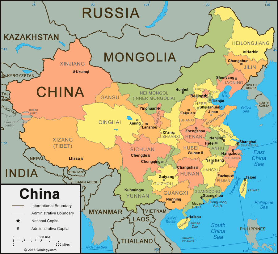 china map